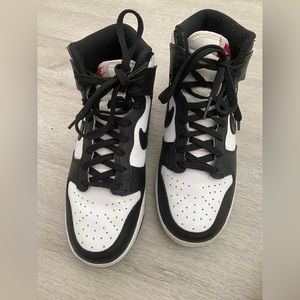 Nike panda dunk highs